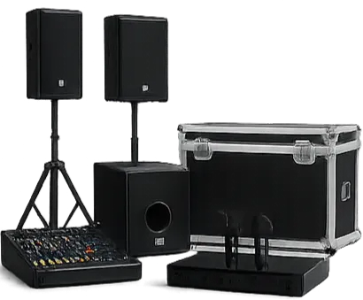 Complete AV rental package